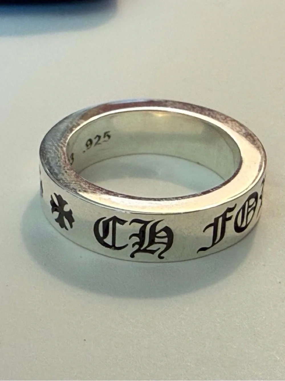 NWT Chrome Hearts Forever Ring SZ 10